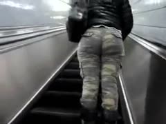 This woman's enormous butt can enchant any male.